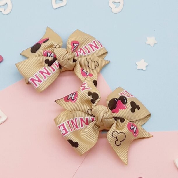 Segtukai smėliniai Minnie kaspinėliai