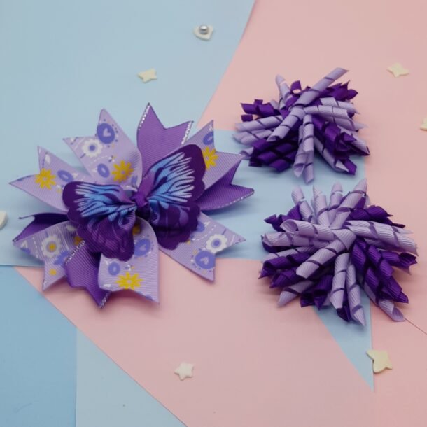 Violetinis drugelis ir garbanėlės