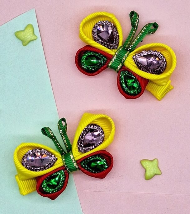 plauku segtukai trispalviai drugeliaii